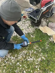 Csőkamerázással a dugulás pontos helyének és olkának megállapítására